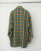 80s Key West Multicolor Check Long Sleeve Shirt