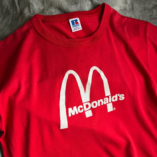90s Mcdonald's event tee made by Russel Athletic