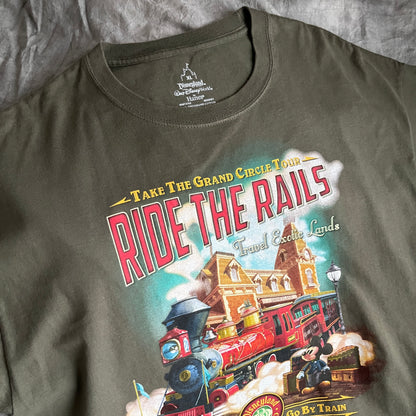 Walt Disney World × Hanes "Disneyland Railroad" tee