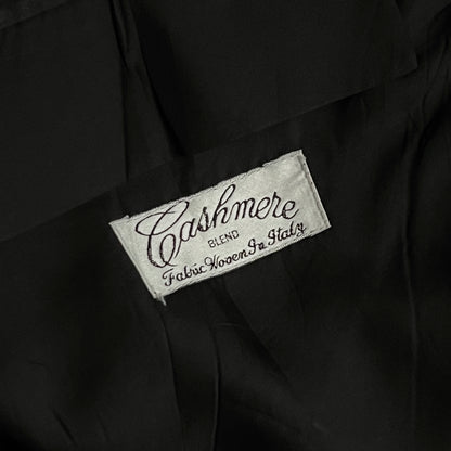 2000s CHERESKIN Wool Cashmere Chester Coat made in Itary