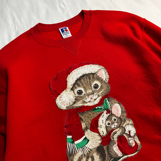90s Russel Athletic Holiday Season Sweat