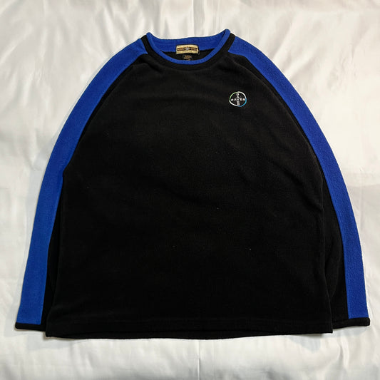 90s Bayer × NORTH END Corporate Fleece Pullover