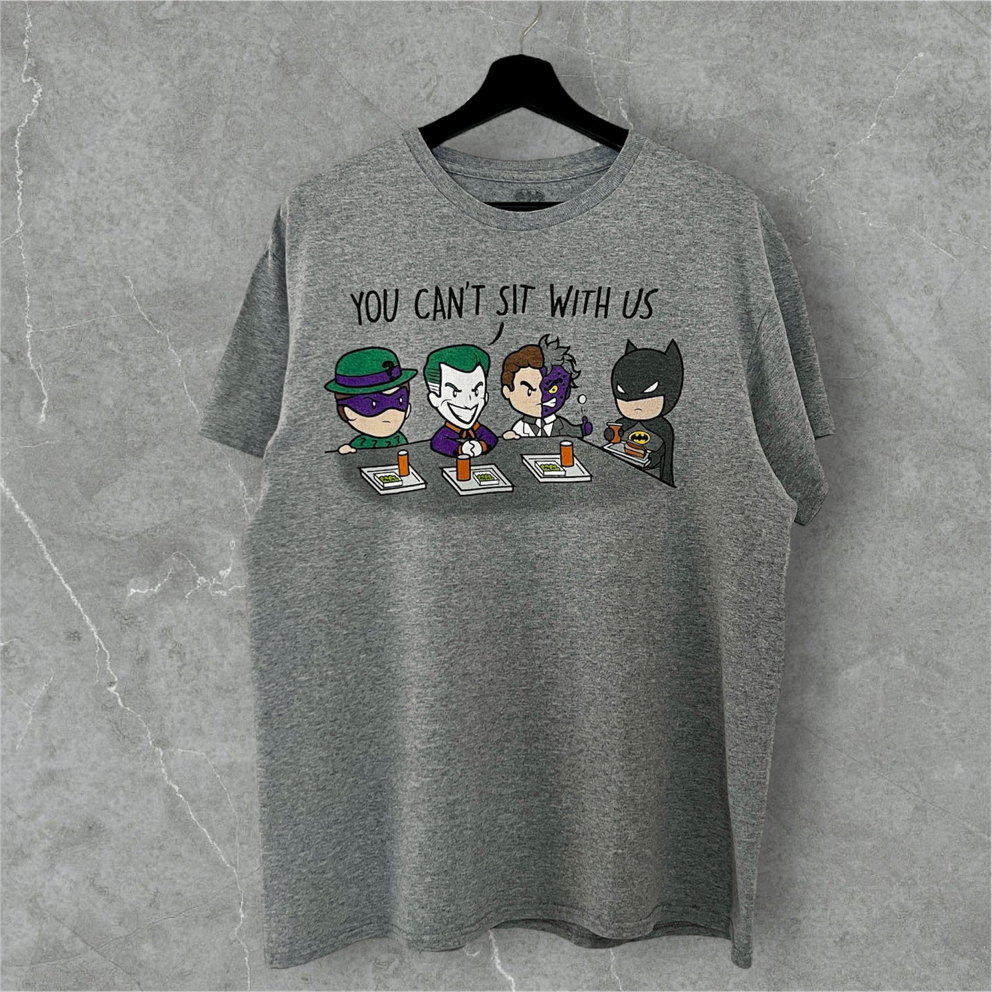 2010s Printing Tee Batman with Villains