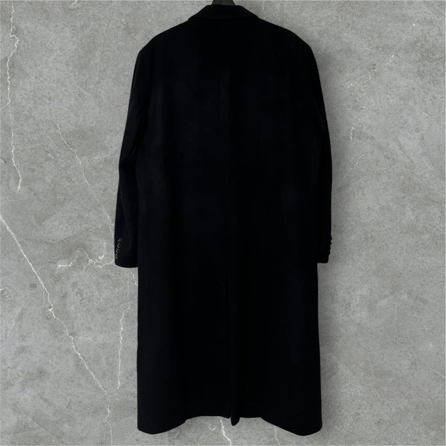 2000s CHERESKIN Wool Cashmere Chester Coat made in Itary