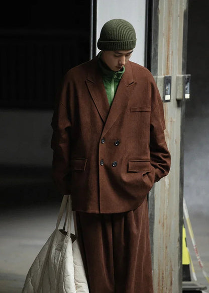 Double Breasted  Oversized Jacket