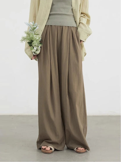 High Waisted Long Trouser