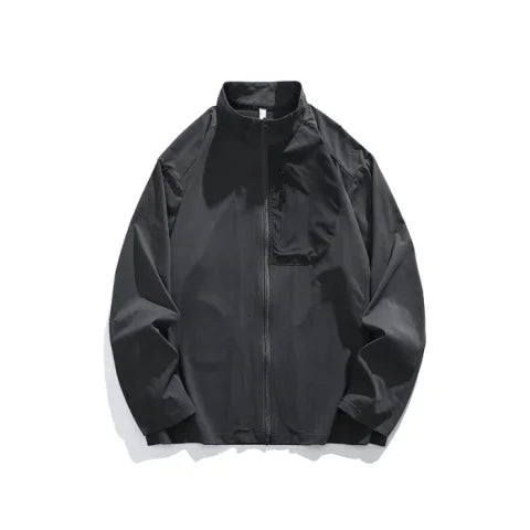 Long Sleeve Zipper Sports T-shirt