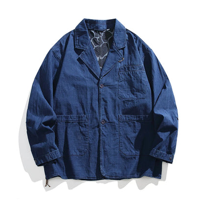 Denim Suit Jacket