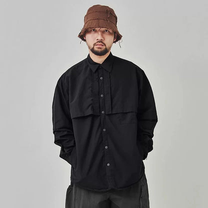 Lightweight Tech-wear Cargo Shirts