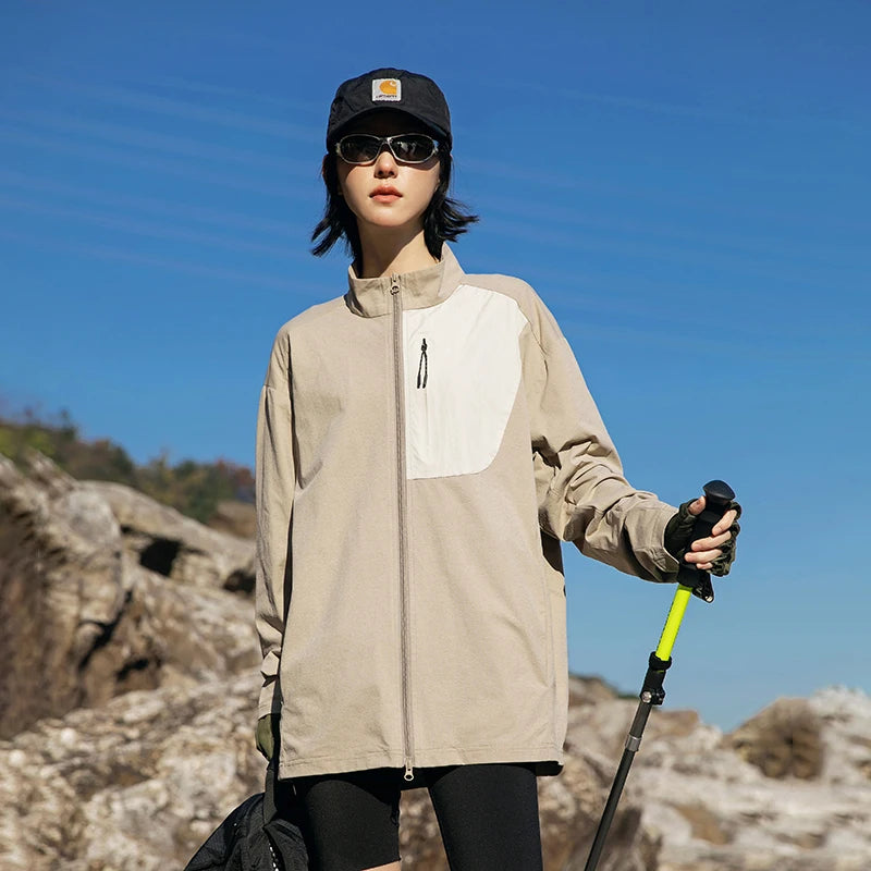 Long Sleeve Zipper Sports T-shirt