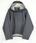 denim parka