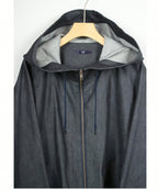 denim parka