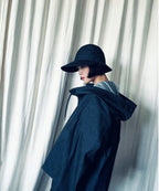 denim parka