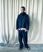 denim parka